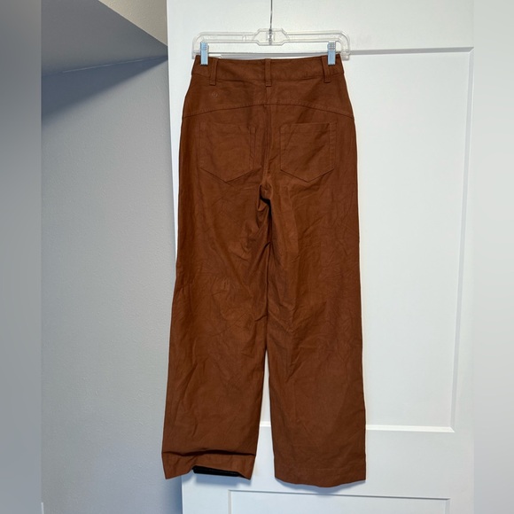 Lululemon City Sleek 5 Pocket Wide-Leg High-Rise Pant *Light Utilitech, size 24 - Picture 4 of 6